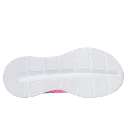 Kids Light Up Sneakers with Hook and Loop Strap and Cushioned Midsole