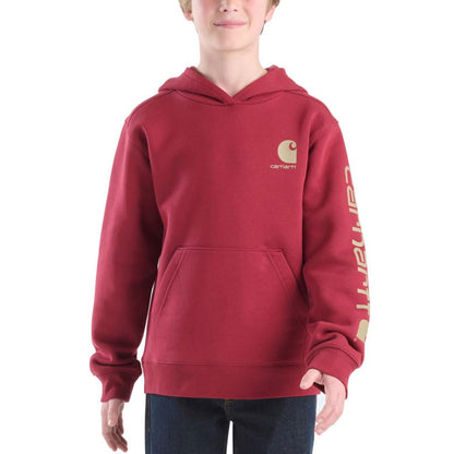 Carhartt Kid's CA6272 Long-Sleeve Graphic Sweatshirt - Boys