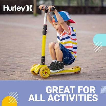 Hurley Kids Toddler and Little Kids Tedd Canvas Sneakers with Straps High Cut Skateboarding Shoes for Boys and Girls, Durable Shoes for School