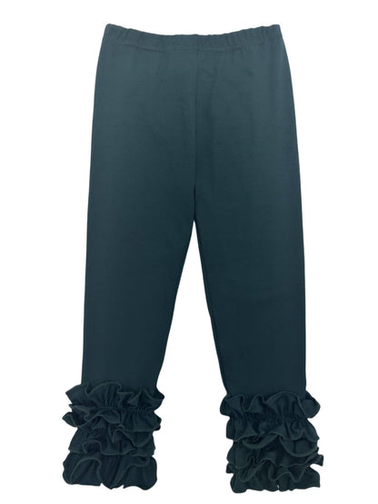 Bow Dream Baby Toddler and Little Girls Ruffle Leggings