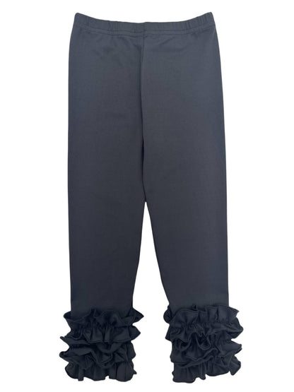 Bow Dream Baby Toddler and Little Girls Ruffle Leggings