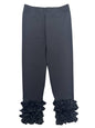 Bow Dream Baby Toddler and Little Girls Ruffle Leggings