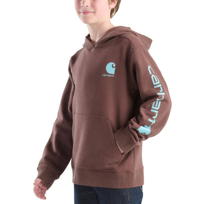 Carhartt Kid's CA6272 Long-Sleeve Graphic Sweatshirt - Boys