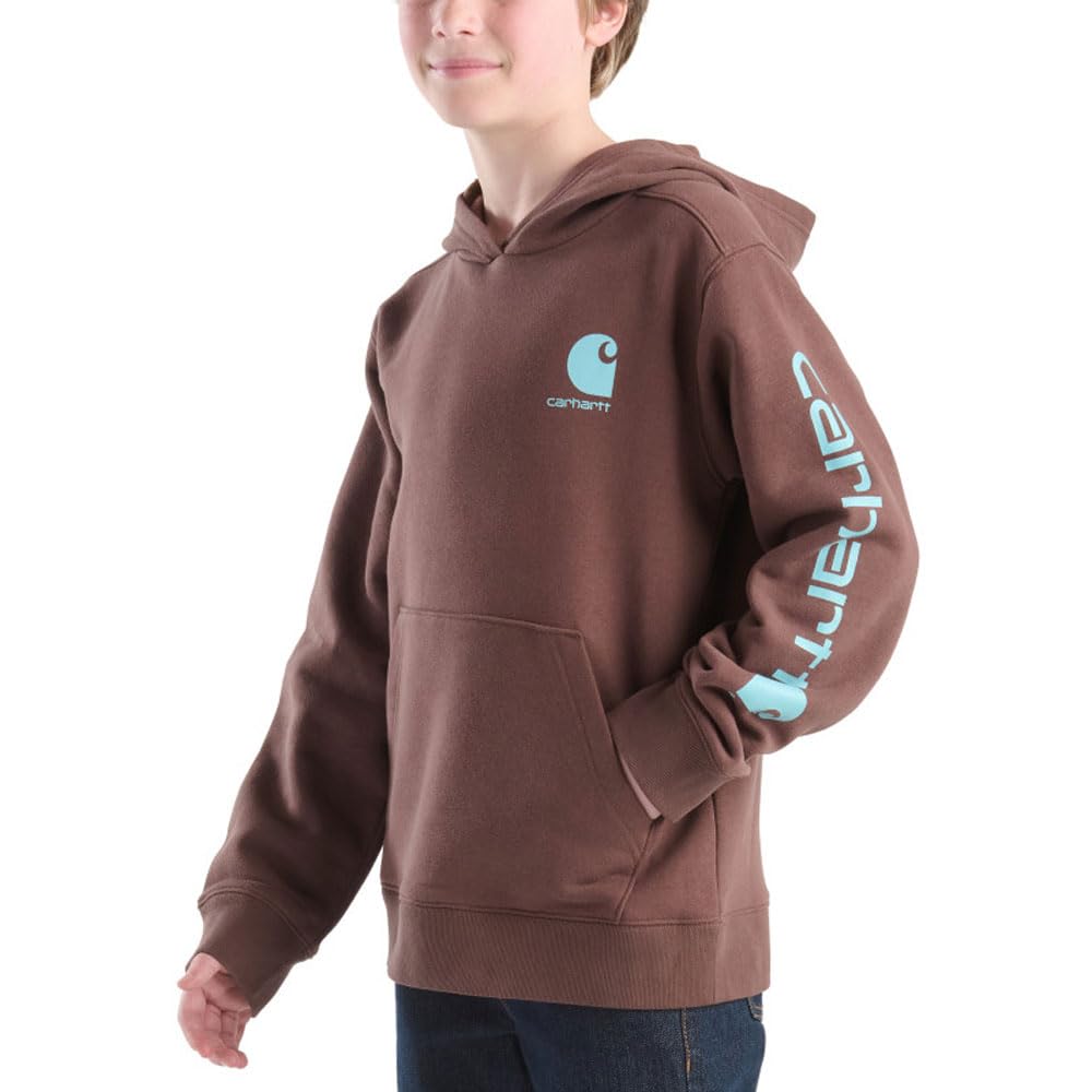 Carhartt Kid's CA6272 Long-Sleeve Graphic Sweatshirt - Boys