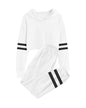 Meikulo Kids 2 Piece Outfits Girls Crop Tops Hoodies Long Sleeve Fashion Sweatshirts and Sweatpants