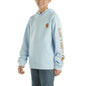 Carhartt Kid's CA6272 Long-Sleeve Graphic Sweatshirt - Boys
