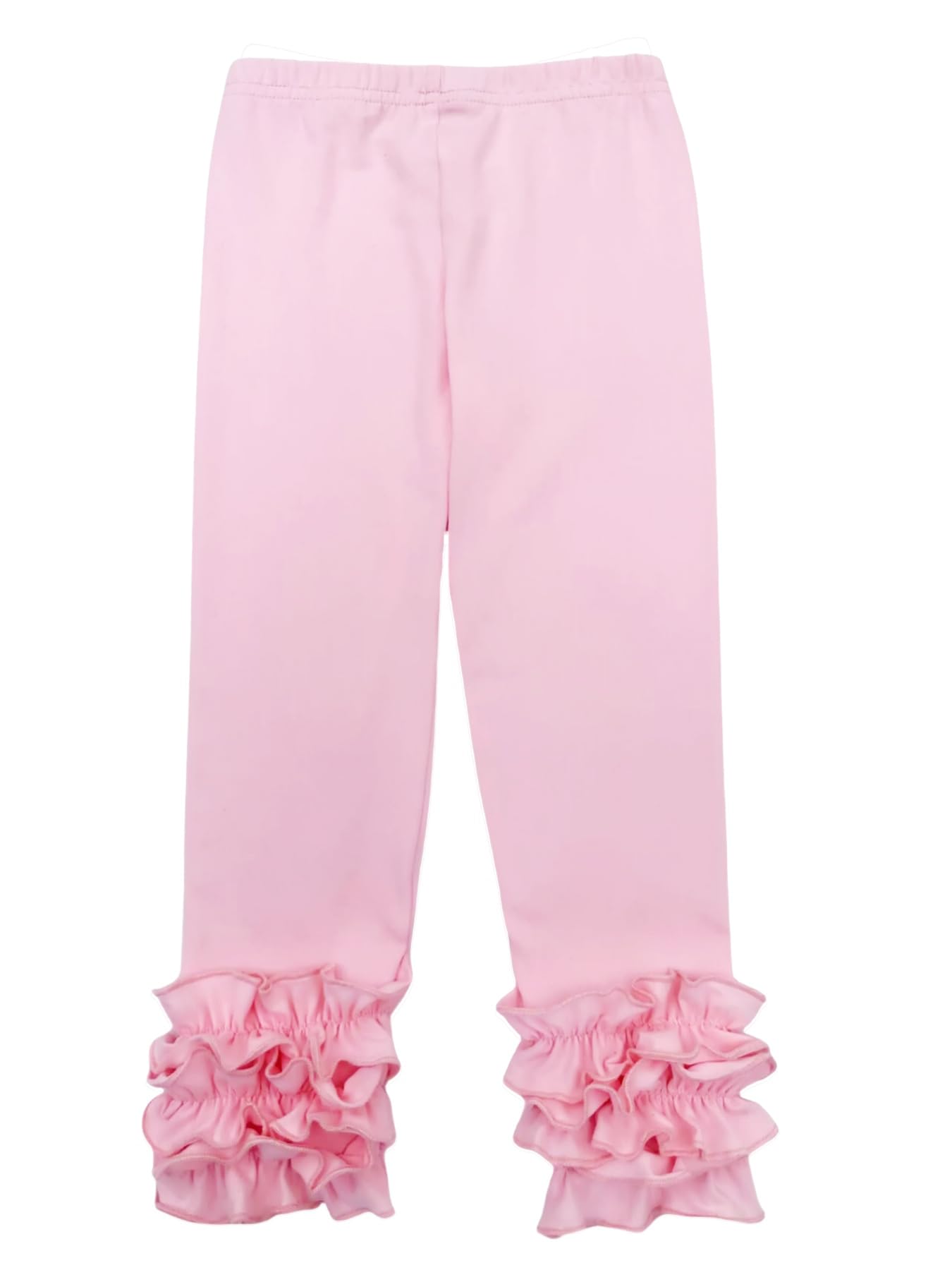 Bow Dream Baby Toddler and Little Girls Ruffle Leggings