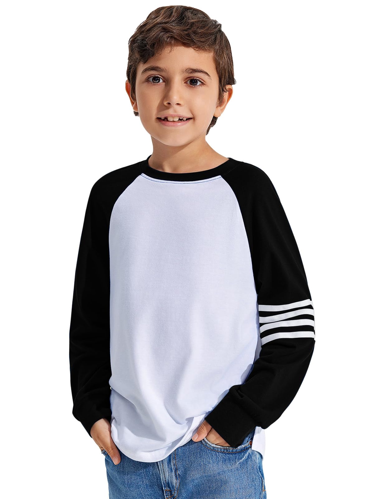 9-10 YearsWhite and Black