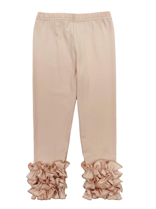 Bow Dream Baby Toddler and Little Girls Ruffle Leggings