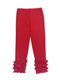 Bow Dream Baby Toddler and Little Girls Ruffle Leggings