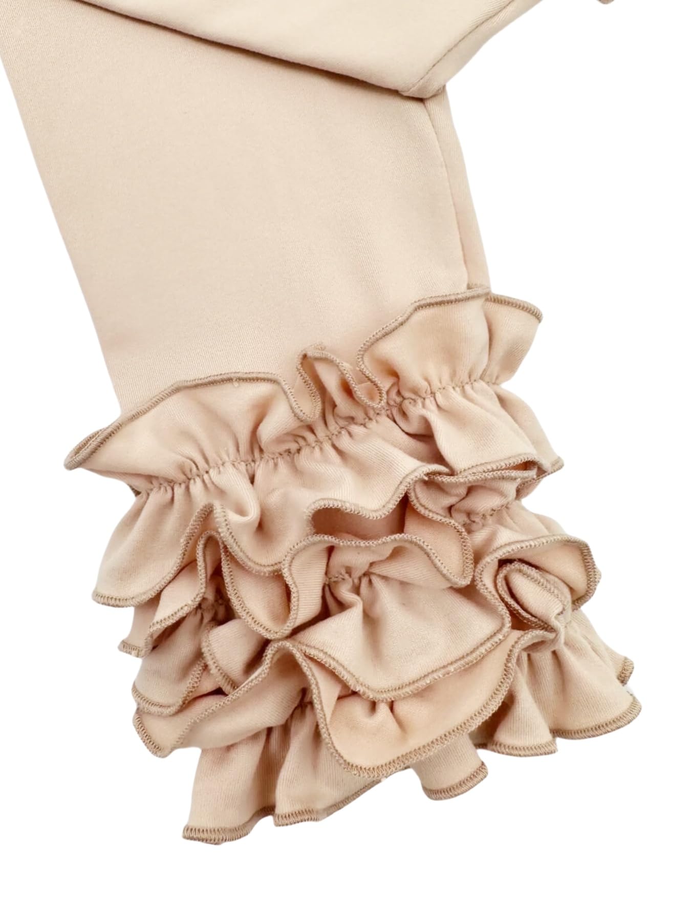 Bow Dream Baby Toddler and Little Girls Ruffle Leggings