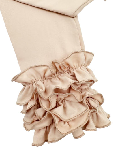 Bow Dream Baby Toddler and Little Girls Ruffle Leggings