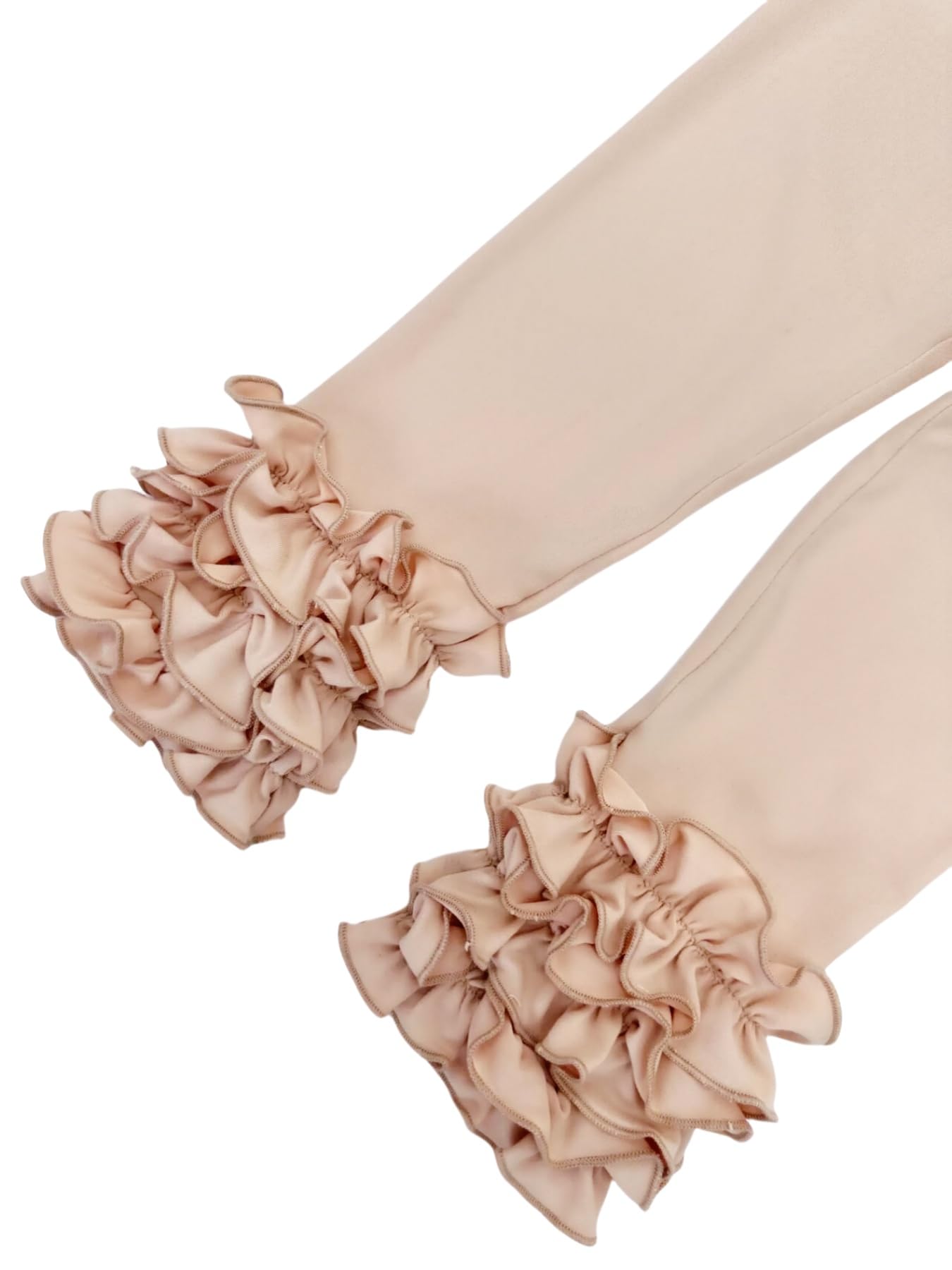Bow Dream Baby Toddler and Little Girls Ruffle Leggings