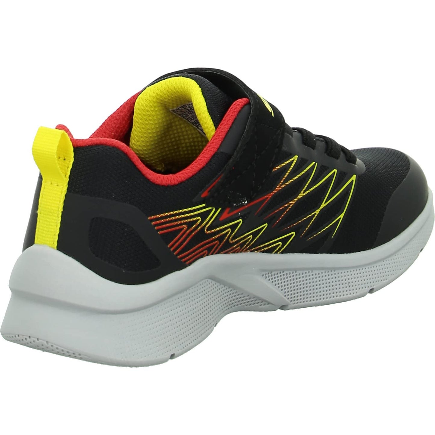 Kids Slip On Sneakers with Hook and Loop Strap and Washable Design