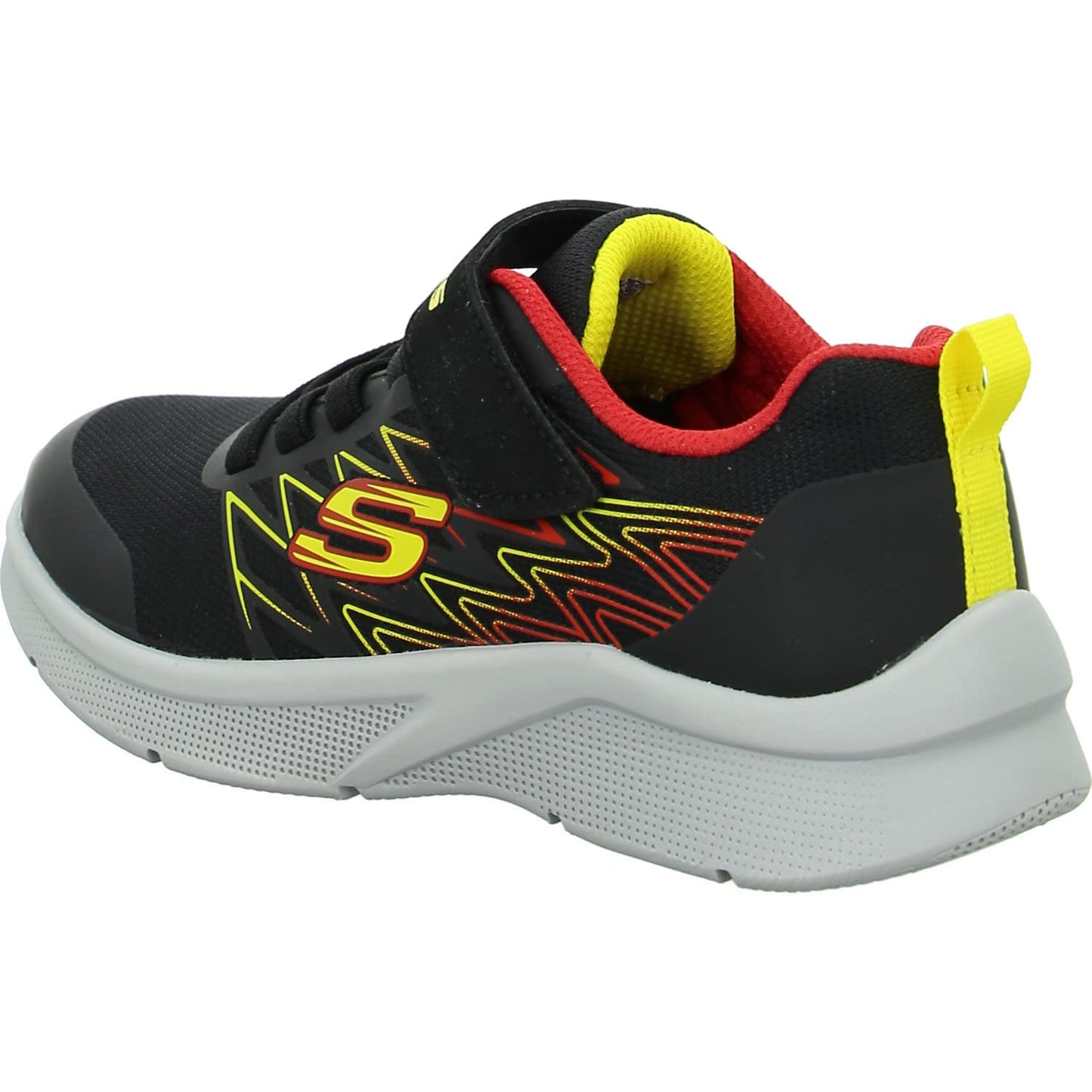 Kids Slip On Sneakers with Hook and Loop Strap and Washable Design