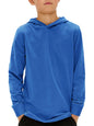 Haloumoning Boys Fashion Hoodies Kids Long Sleeve Hooded Sweatshirts 5-14 Years
