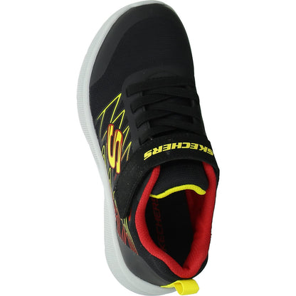 Kids Slip On Sneakers with Hook and Loop Strap and Washable Design