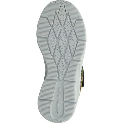 Kids Slip On Sneakers with Hook and Loop Strap and Washable Design