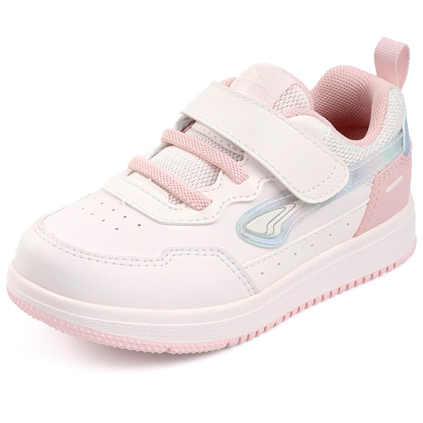 Dr Kong Toddler Boys Girls Shoes Tennis Leather Skate Shoes Casual Fashion Walking Sneakers with Hook and Loop for Toddlers and Little Kids