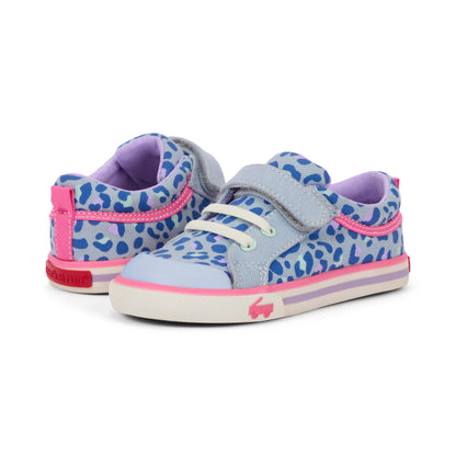 Kids Hook and Loop Sneakers with Rubber Toe Cap and APMA Acceptance