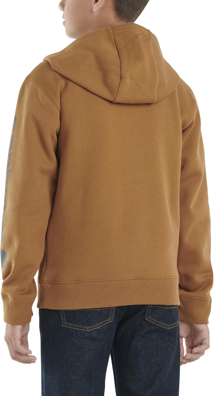 Carhartt Kid's CA6272 Long-Sleeve Graphic Sweatshirt - Boys