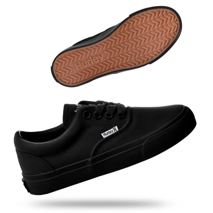 Kids Canvas Lace Up Sneakers with Durable Rubber Sole for Daily Wear