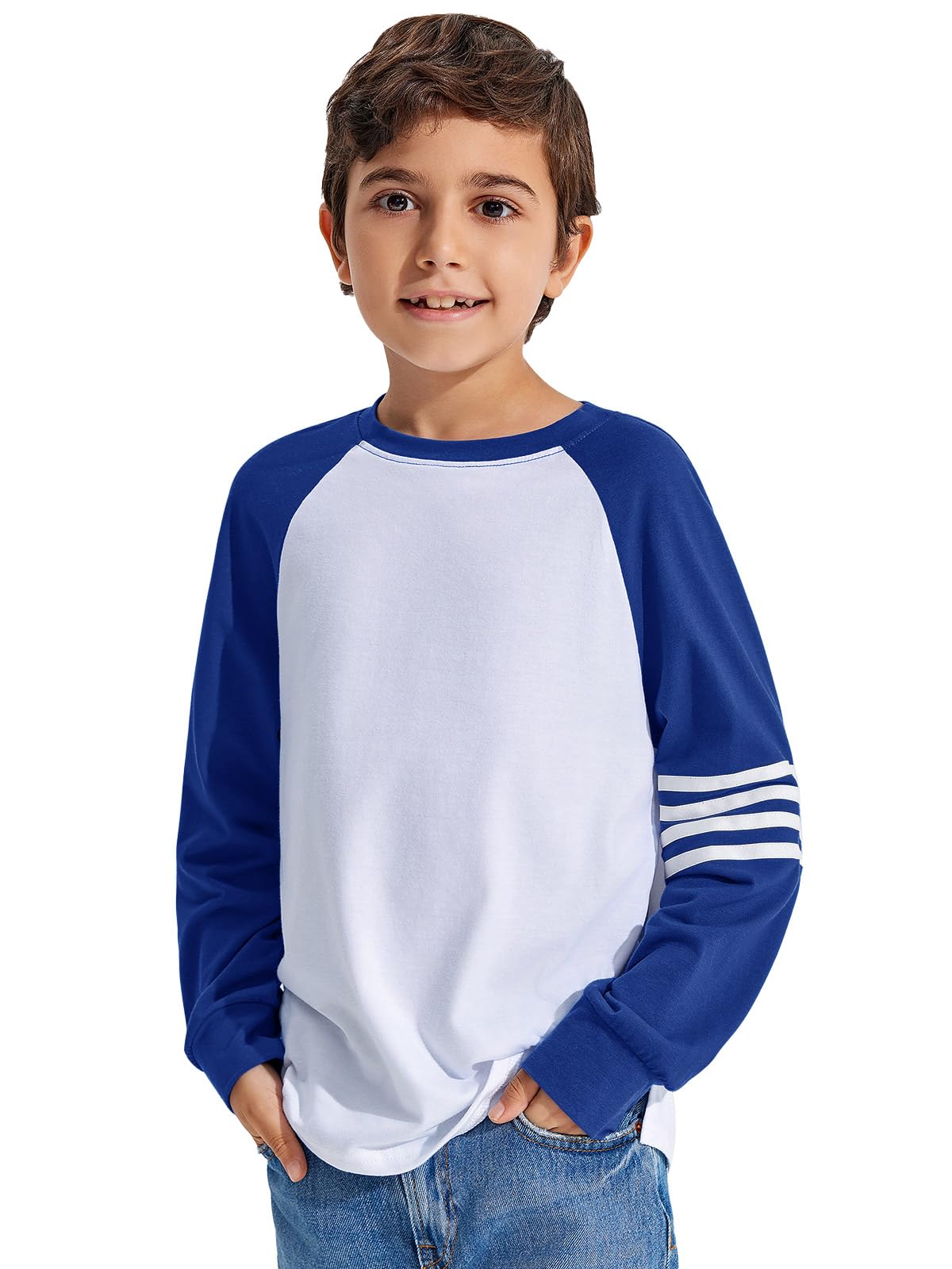 7-8 YearsWhite and Blue