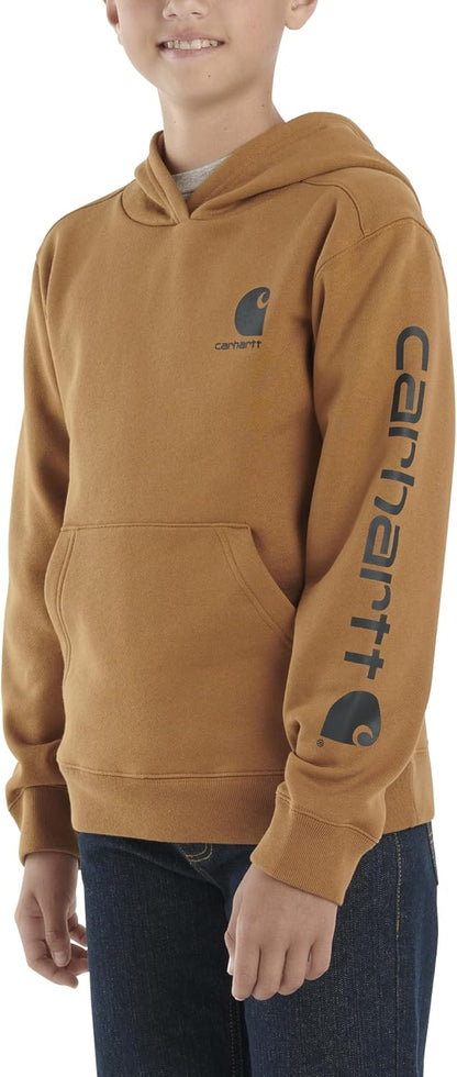 Carhartt Kid's CA6272 Long-Sleeve Graphic Sweatshirt - Boys