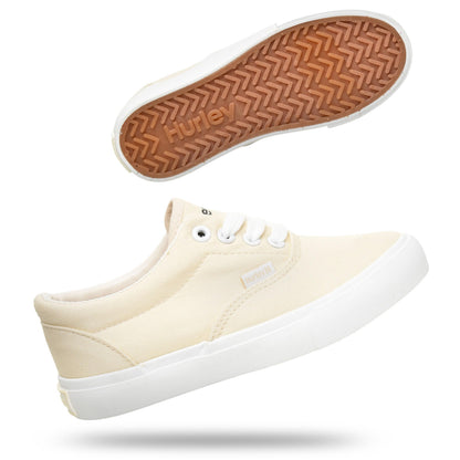 Kids Canvas Lace Up Sneakers with Durable Rubber Sole for Daily Wear