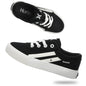 Hurley Boardy Kids Lace Up Canvas Sneakers – Low Cut Skateboarding Shoes for Kids, Sports Shoes for Boys and Girls