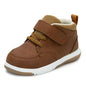 9 Wide ToddlerBrown Boys Hight Top Shoes