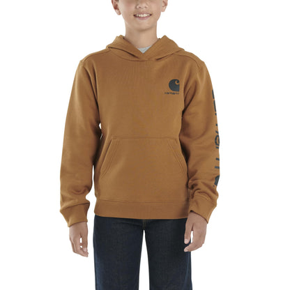 Carhartt Kid's CA6272 Long-Sleeve Graphic Sweatshirt - Boys