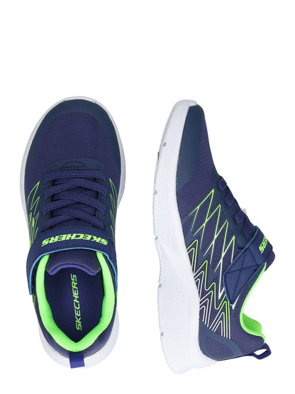 Kids Slip On Sneakers with Hook and Loop Strap and Washable Design