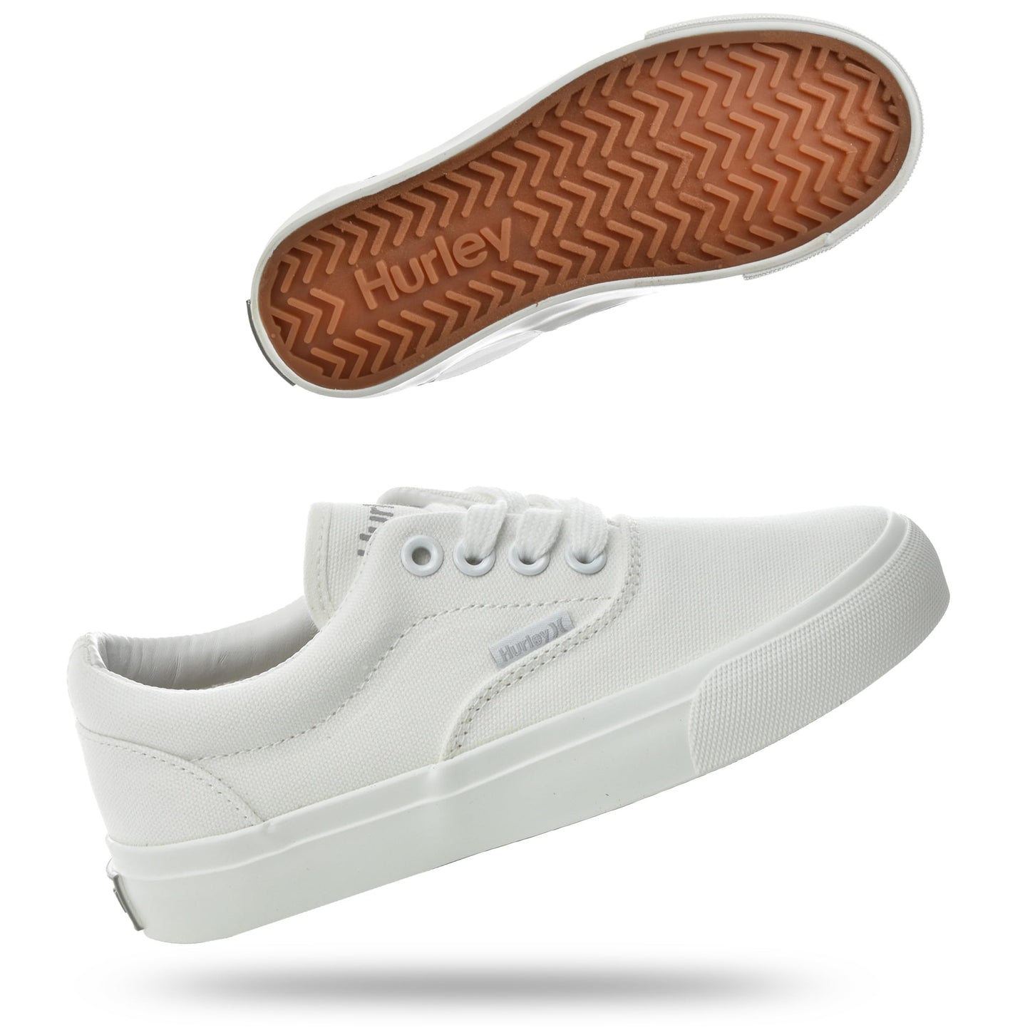 Kids Canvas Lace Up Sneakers with Durable Rubber Sole for Daily Wear