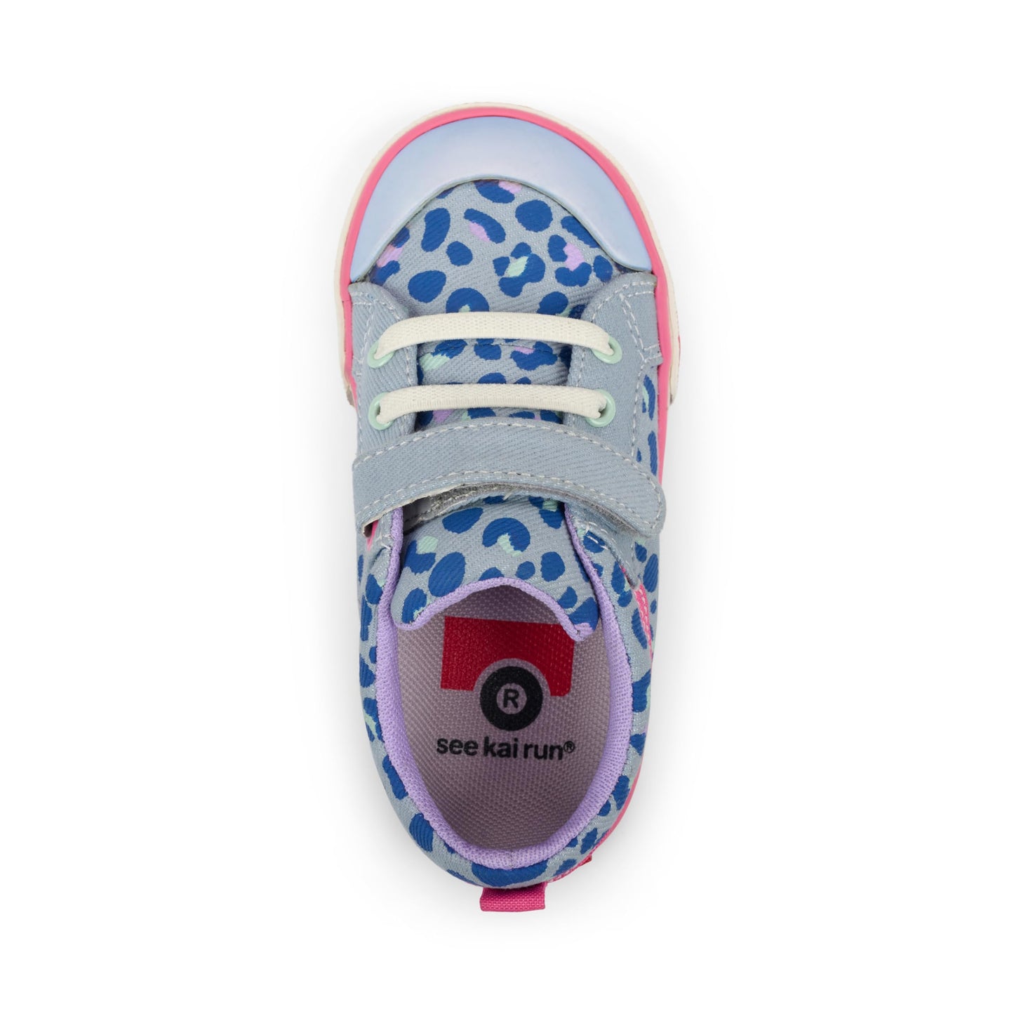 Kids Hook and Loop Sneakers with Rubber Toe Cap and APMA Acceptance