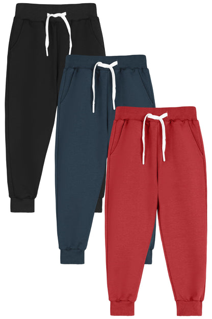 3TBlack, Burgundy, Navy Blue