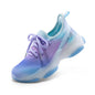Girls Ombre Slip On Sneakers with Jelly Outsole and Chunky Heel
