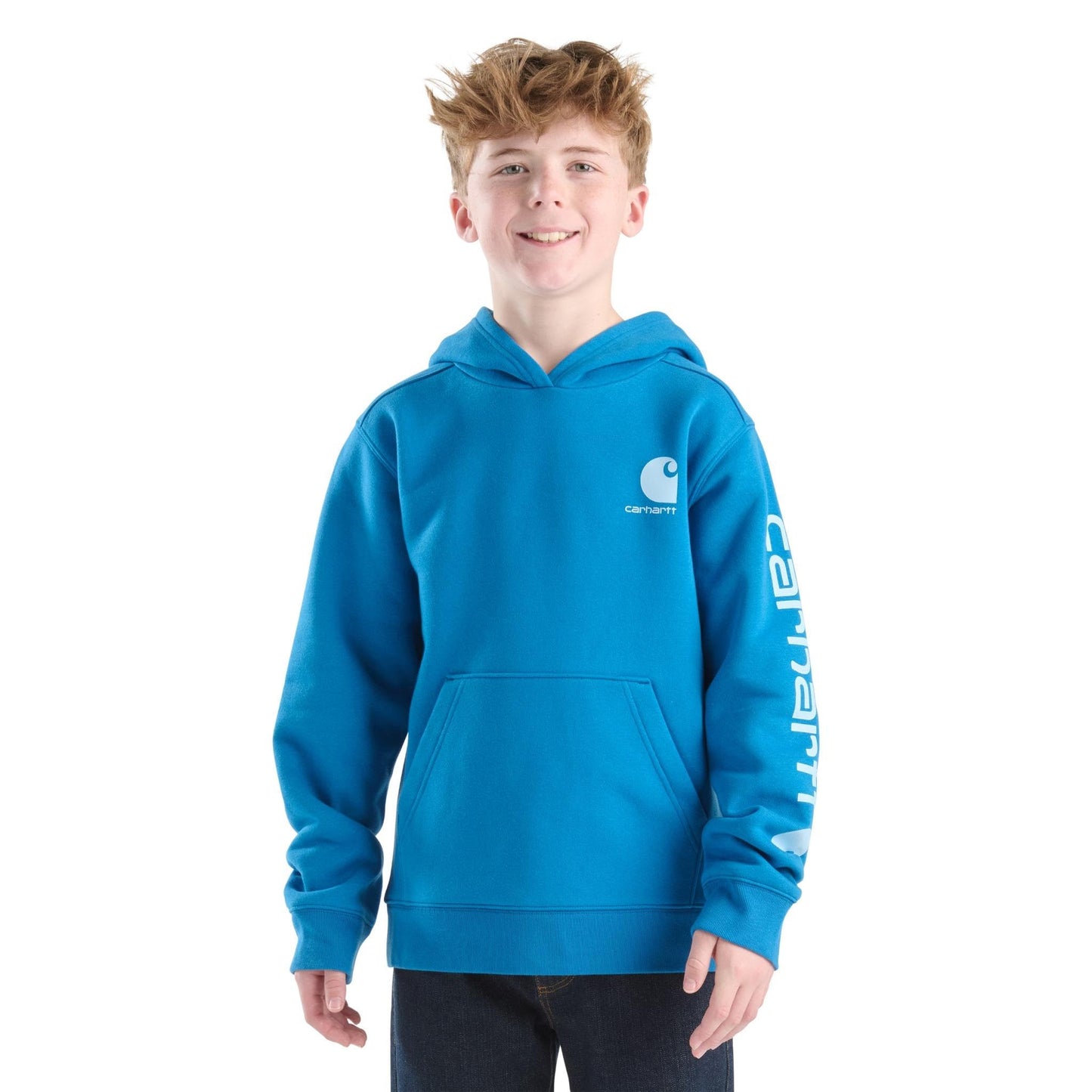 Carhartt Kid's CA6272 Long-Sleeve Graphic Sweatshirt - Boys