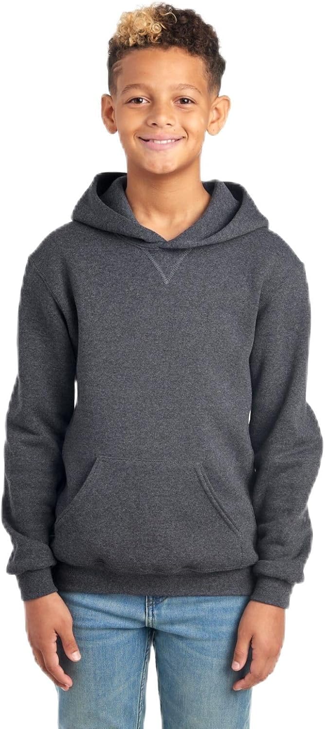 Russell Athletic Youth Dri-Power Fleece Hoodies, Moisture Wicking, Sizes S-XL