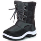 Apakowa Kids Girls Insulated Fur Winter Warm Snow Boots (Toddler/Little Kid)