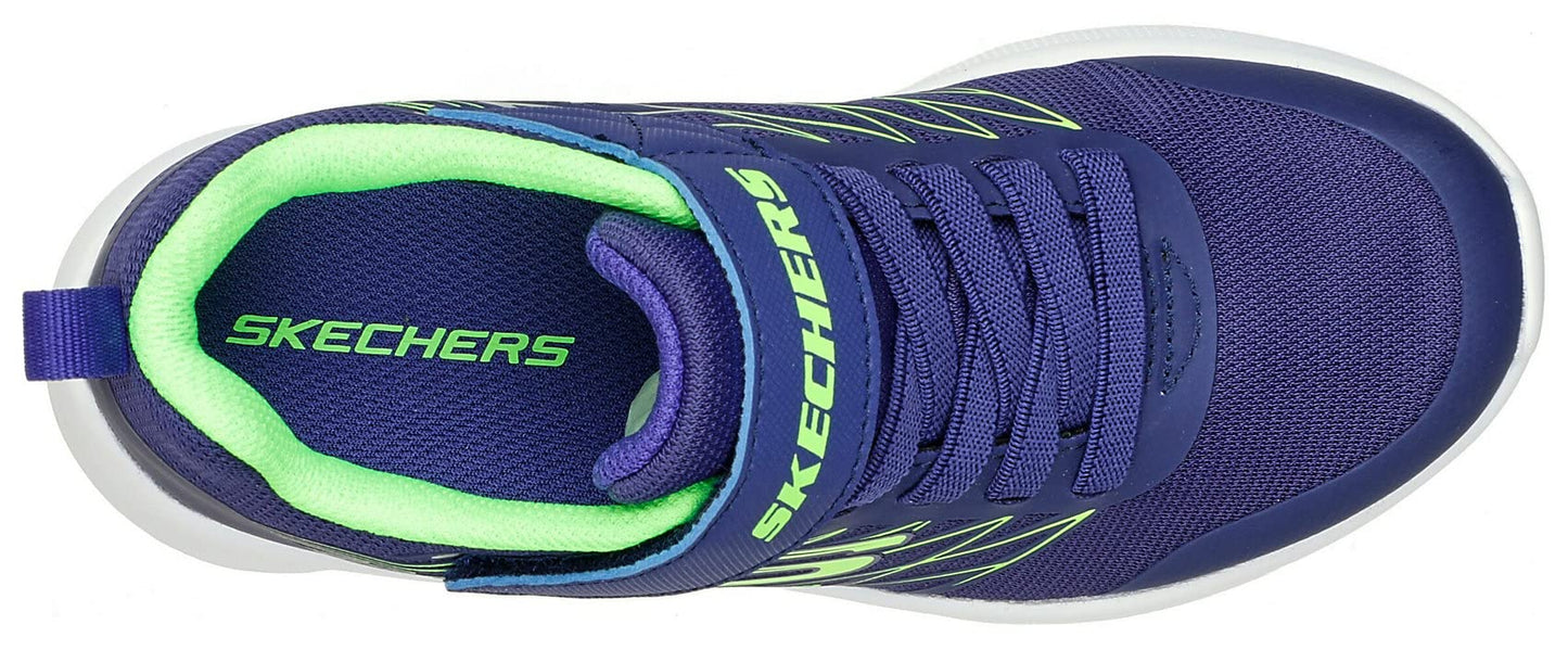 Kids Slip On Sneakers with Hook and Loop Strap and Washable Design