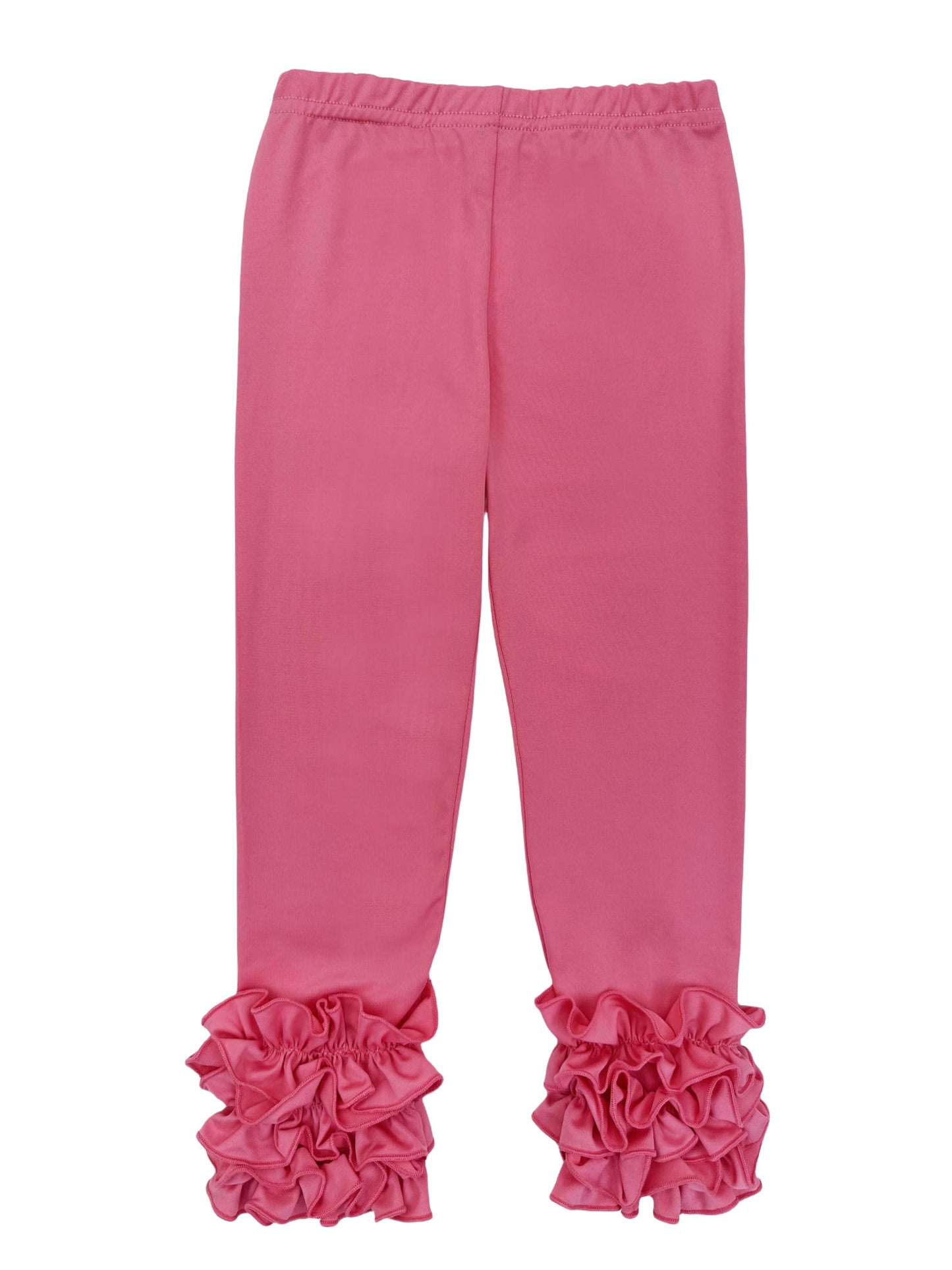 Bow Dream Baby Toddler and Little Girls Ruffle Leggings