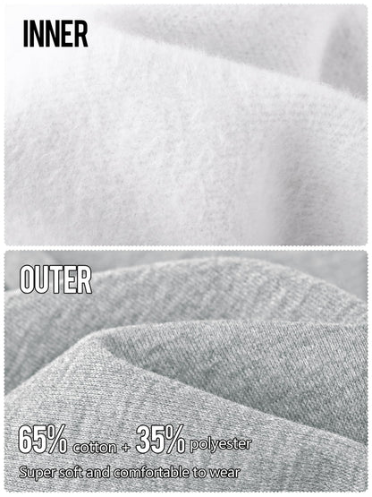 Toddler Boys Fleece Jogger Sweatpants with Drawstring 3 Pack