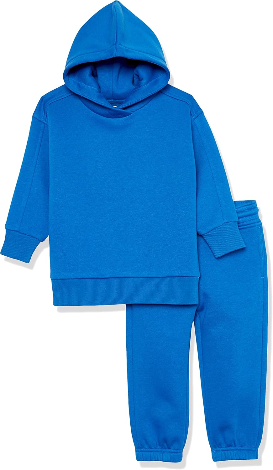 Amazon Essentials Unisex Kids and Toddlers’ Modern Sweat Set, Pack of 2
