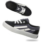 Hurley Boardy Kids Lace Up Canvas Sneakers – Low Cut Skateboarding Shoes for Kids, Sports Shoes for Boys and Girls