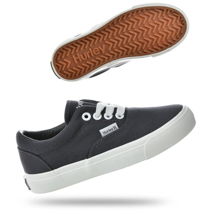 Kids Canvas Lace Up Sneakers with Durable Rubber Sole for Daily Wear
