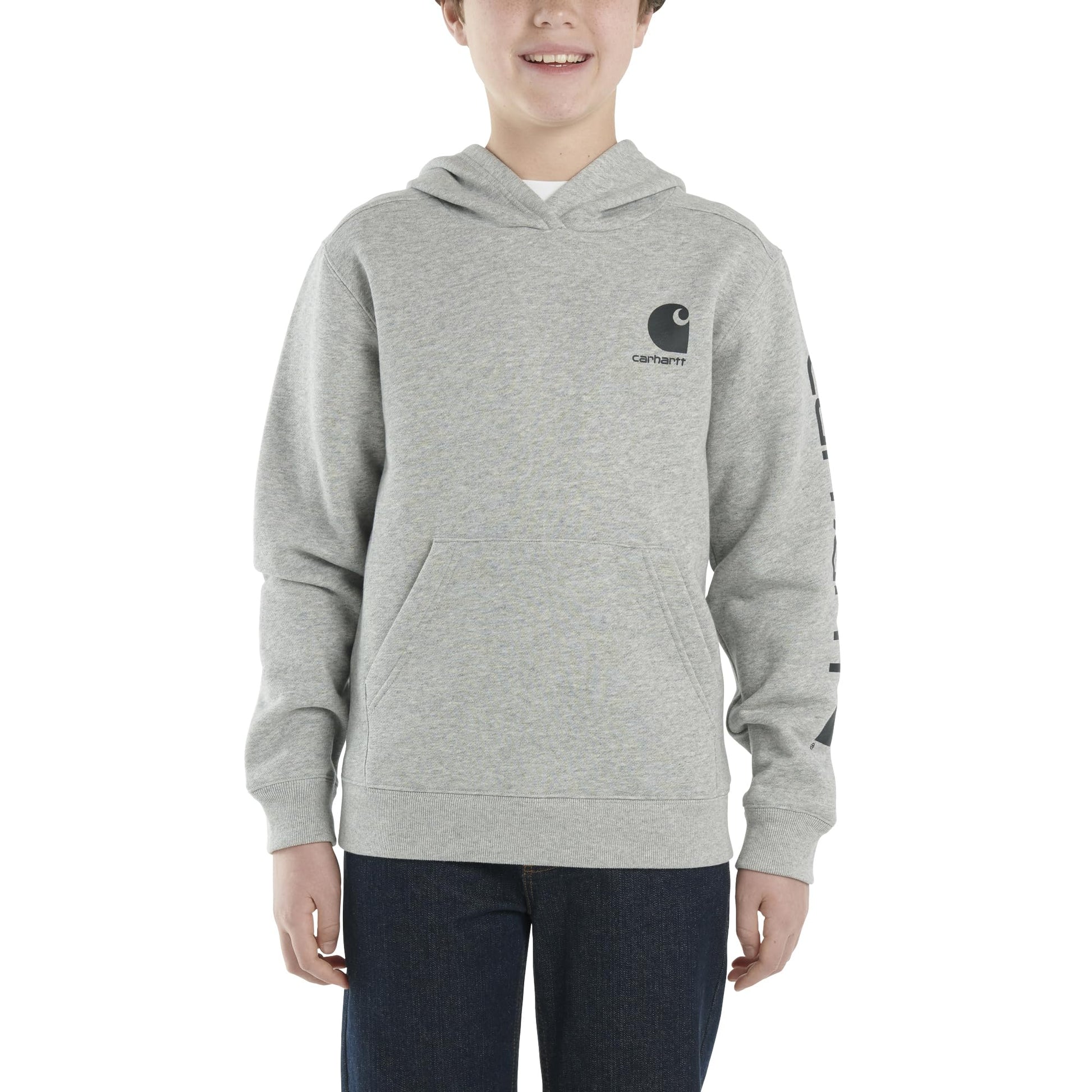 Carhartt Kid's CA6272 Long-Sleeve Graphic Sweatshirt - Boys
