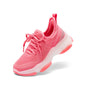 Girls Ombre Slip On Sneakers with Jelly Outsole and Chunky Heel